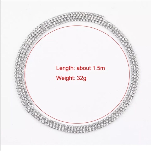 Women crystal necklace - Picture 6 of 7